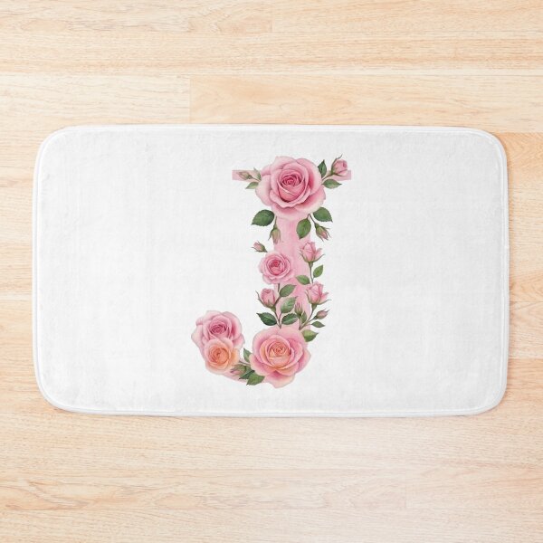 Item preview, Floral Letter J designed and sold by Avenelle.
