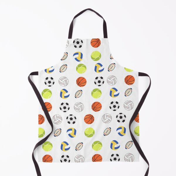 Item preview, Sports balls seamless pattern — perfect for athletes, coaches, and sports lovers. designed and sold by Pink-Blossoms.