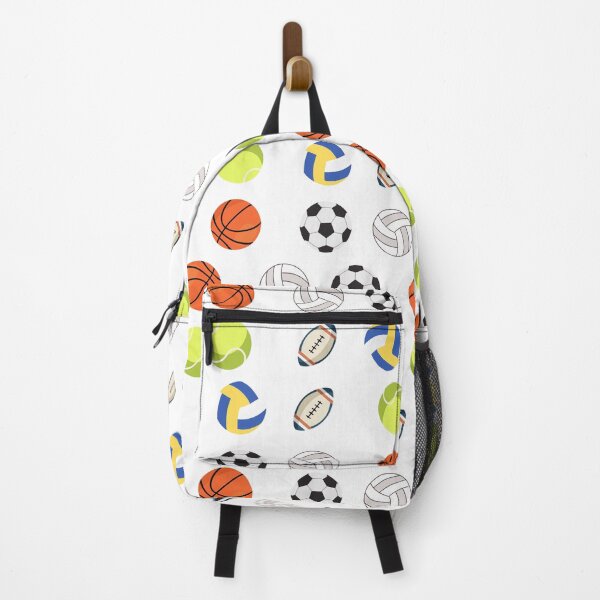 Item preview, Sports balls seamless pattern — perfect for athletes, coaches, and sports lovers. designed and sold by Pink-Blossoms.