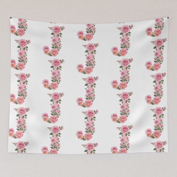 Item preview, Floral Letter J designed and sold by Avenelle.