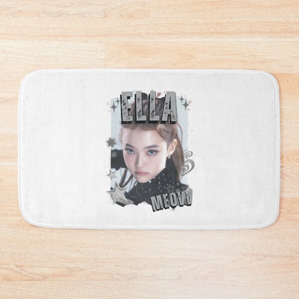 Item preview, MEOV Ella Kpop Girl group K-music south korean girl group Black and White Collage Digital Art Portrait designed and sold by AJUNICE STUDIO.