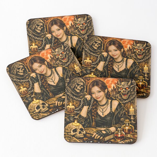 Item preview, Ruka BABYMONSTER Dark Gothic Kpop Fan Art designed and sold by Valereekmerch.