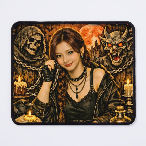 Item preview, Ruka BABYMONSTER Dark Gothic Kpop Fan Art designed and sold by Valereekmerch.