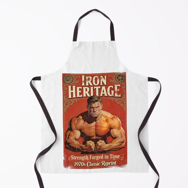 Item preview, Iron Heritage Vintage Bodybuilding designed and sold by 8FistsofTees.