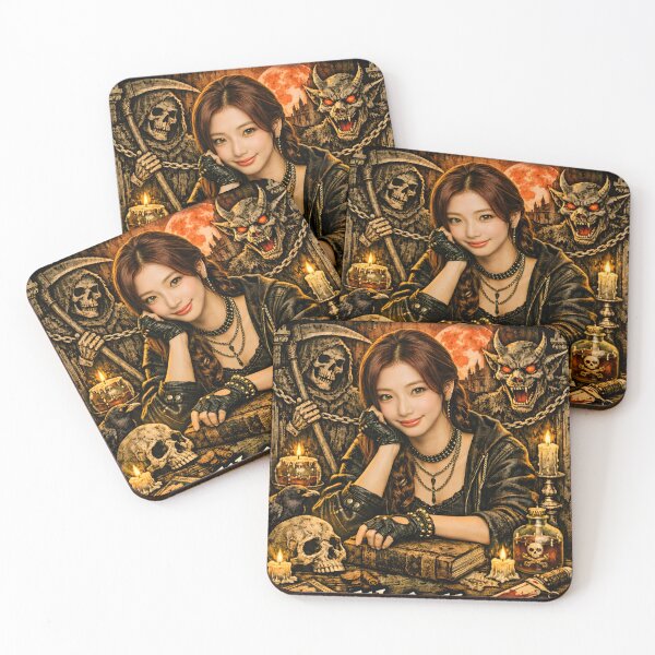 Item preview, Ruka BABYMONSTER Dark Gothic Kpop Fan Art designed and sold by Valereekmerch.