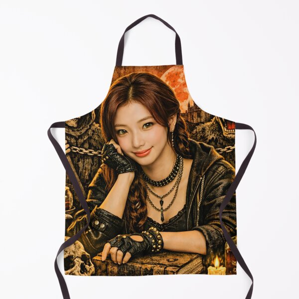 Item preview, Ruka BABYMONSTER Dark Gothic Kpop Fan Art designed and sold by Valereekmerch.