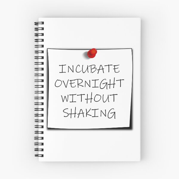 Item preview, Incubate overnight without shakng designed and sold by spark2live.
