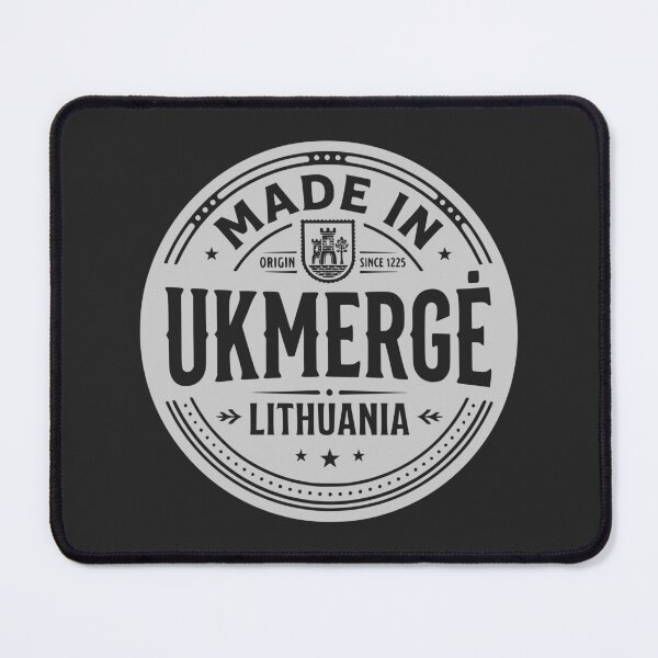 Item preview, Made in Ukmergė Lithuania Silver Badge designed and sold by EimSol.