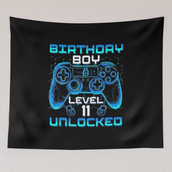 Item preview, Birthday Boy Level 11 Unlocked Gamer  designed and sold by FGTV2021.