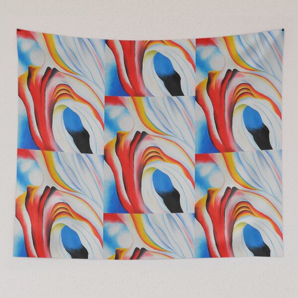 Item preview, Georgia O’Keeffe Inspired Floral Abstract – Modern American Art Print designed and sold by Bondira-Spono.