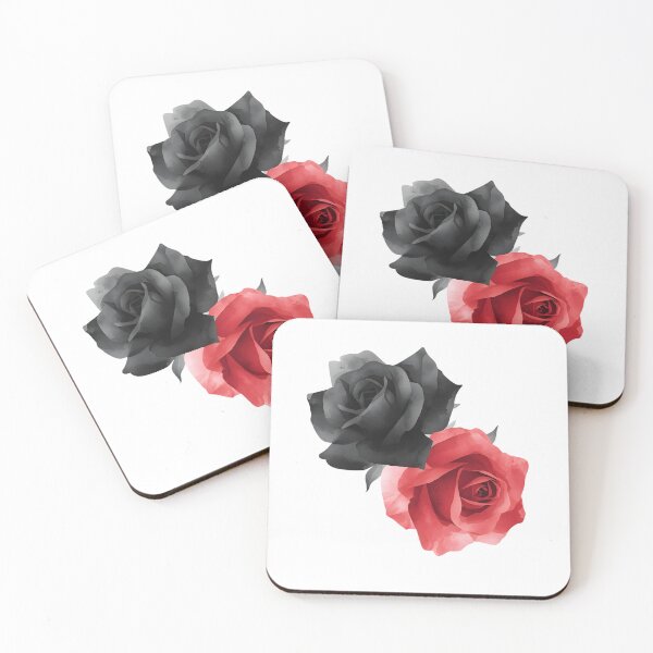 Item preview, Black and red rose  designed and sold by uunaa.