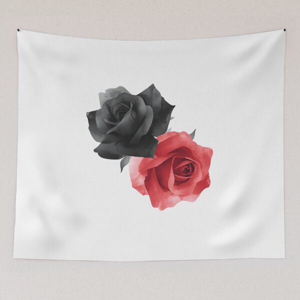 Item preview, Black and red rose  designed and sold by uunaa.