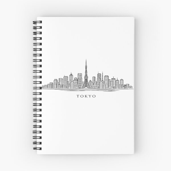 Item preview, Tokyo Line Art | Tokyo Skyline Outline | Tokyo Tower Minimalist Illustration designed and sold by CLOUTKULT.