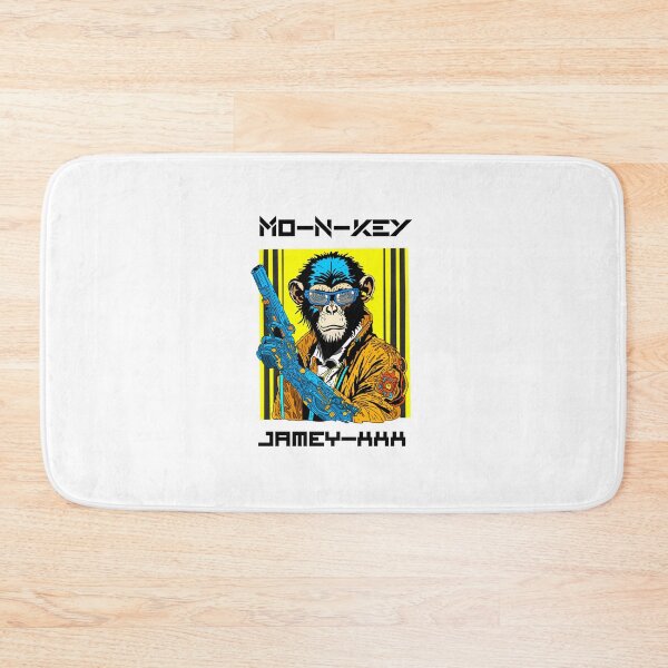 Item preview, Monkey Cop Retro Art designed and sold by givememytees.