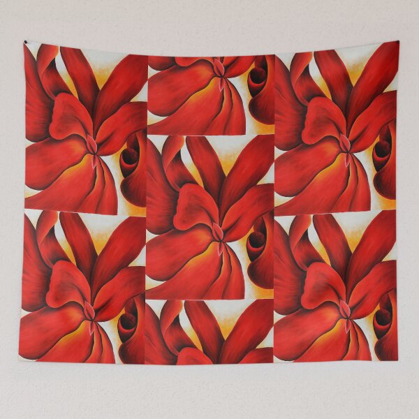 Item preview, Georgia O’Keeffe Inspired Floral Abstract – Modern American Art Print designed and sold by Bondira-Spono.