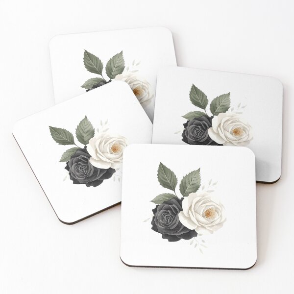 Item preview, Black and white rose  designed and sold by uunaa.