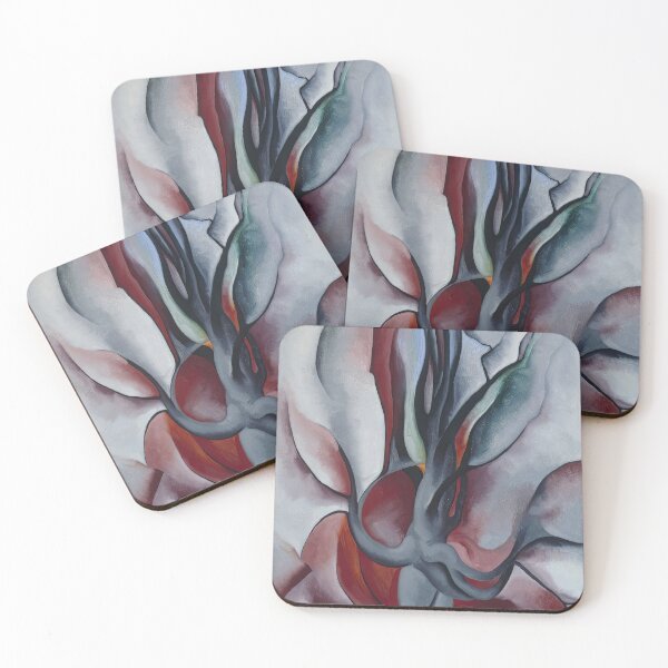 Item preview, Georgia O’Keeffe Inspired Floral Abstract – Modern American Art Print designed and sold by Bondira-Spono.