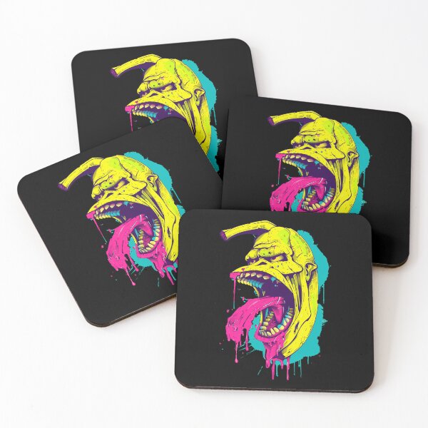 Item preview, Raging Monster Banana Neon Drip Street Art designed and sold by EhrenGeneration.