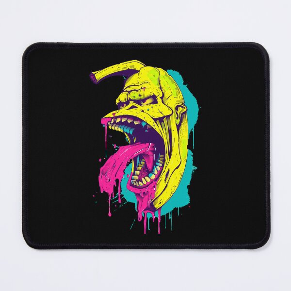 Item preview, Raging Monster Banana Neon Drip Street Art designed and sold by EhrenGeneration.