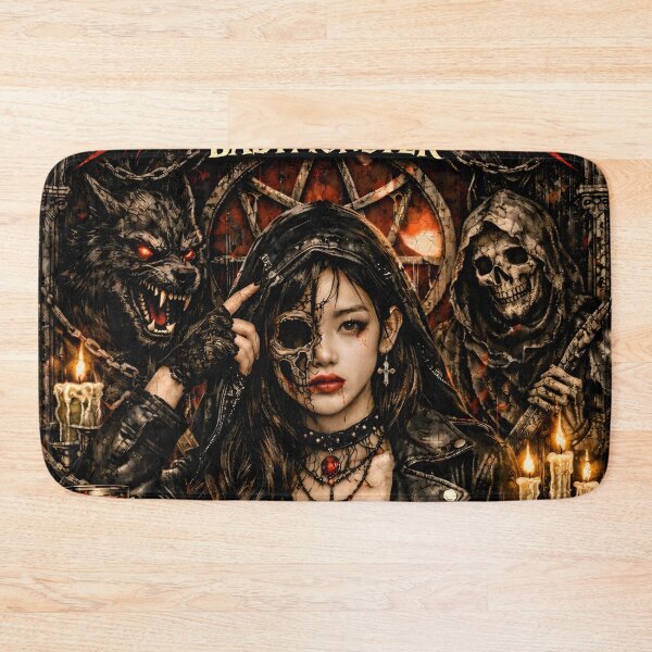 Item preview, Rora BABYMONSTER Grim Reaper Wolf Gothic Fanart designed and sold by Valereekmerch.