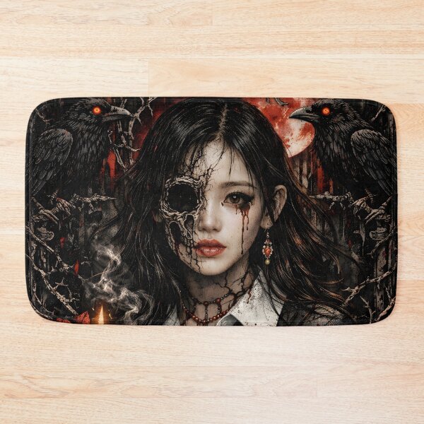 Item preview, Rora BABYMONSTER Sacred Vampire Cathedral Fanart Sticker designed and sold by Valereekmerch.