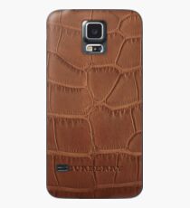 burberry brown alligator bowling bag Case/Skin for Samsung Galaxy