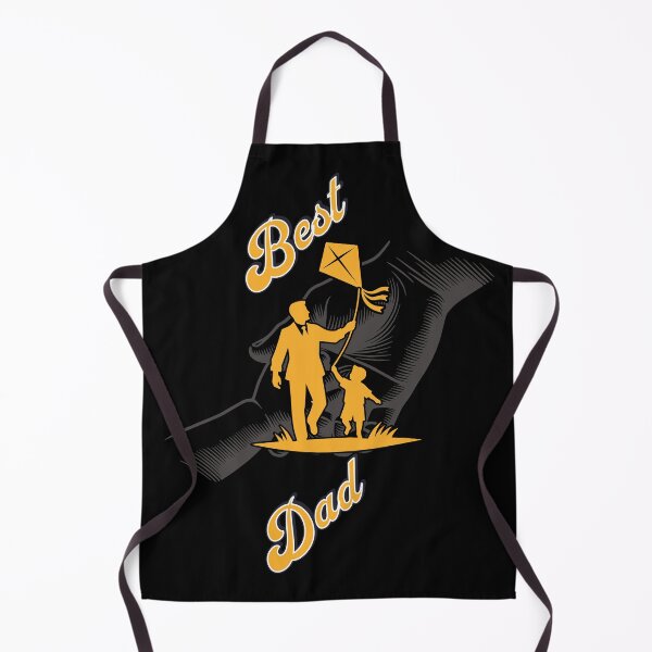 Item preview, Best Dad Flying Kite Father & Son Retro Illustration designed and sold by EhrenGeneration.