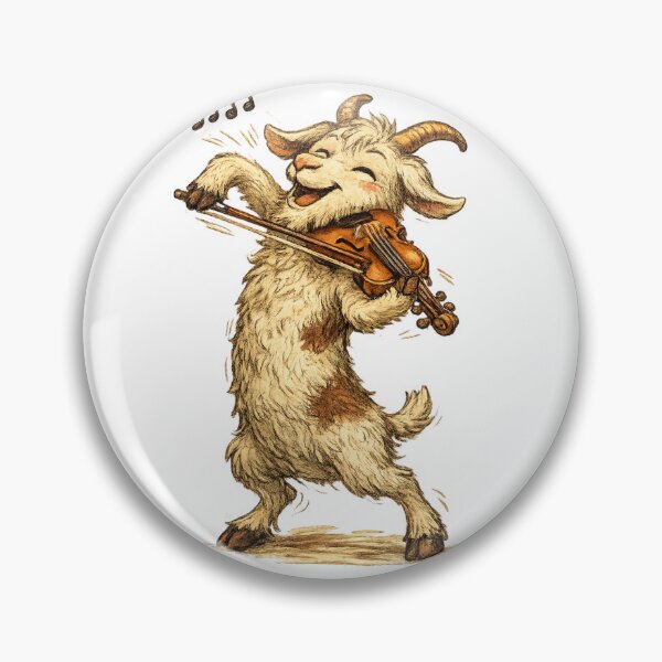 Item preview, Happy Goat Violinist designed and sold by photoparadise22.
