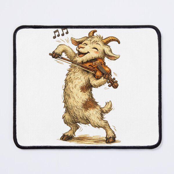Item preview, Happy Goat Violinist designed and sold by photoparadise22.