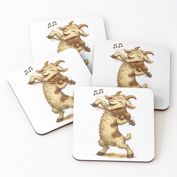 Item preview, Happy Goat Violinist designed and sold by photoparadise22.
