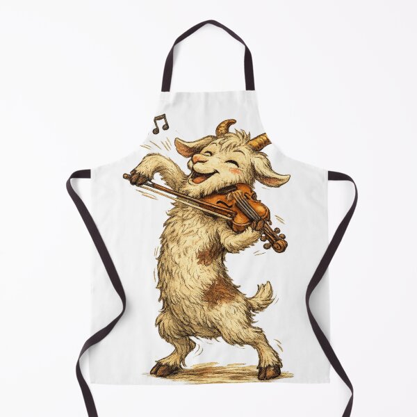 Item preview, Happy Goat Violinist designed and sold by photoparadise22.