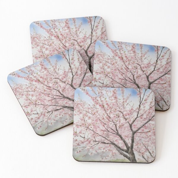 Item preview, CherryTree Watercolor designed and sold by Mia's Menagerie.