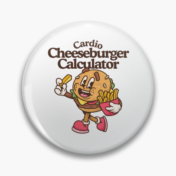 Item preview, Cardio cheeseburger calculator designed and sold by Peerless-Prime.