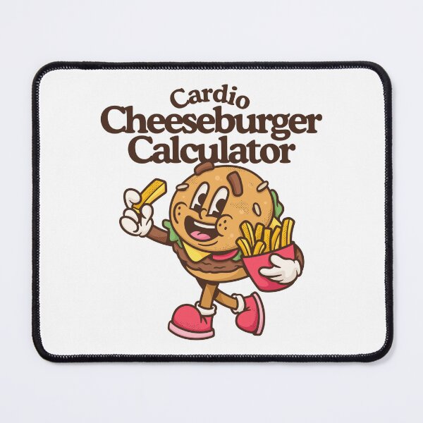 Item preview, Cardio cheeseburger calculator designed and sold by Peerless-Prime.