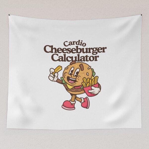 Item preview, Cardio cheeseburger calculator designed and sold by Peerless-Prime.