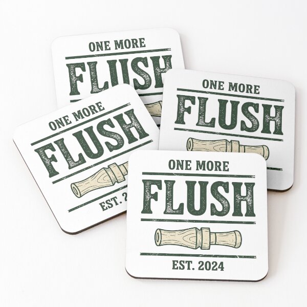 Item preview, One More Flush | Funny Duck Hunting | Gift For Hunter designed and sold by Dusklin.