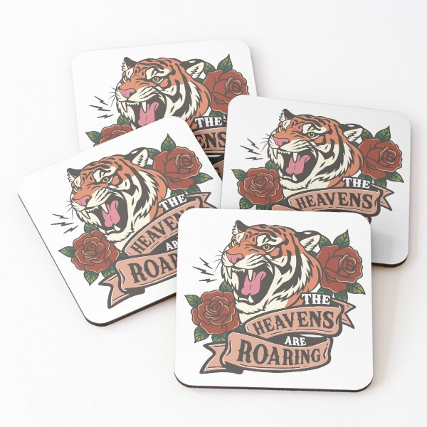 Item preview, The Heavens Are Roaring Tiger Roar Retro Vintage Design. designed and sold by ArwikaMateekul.