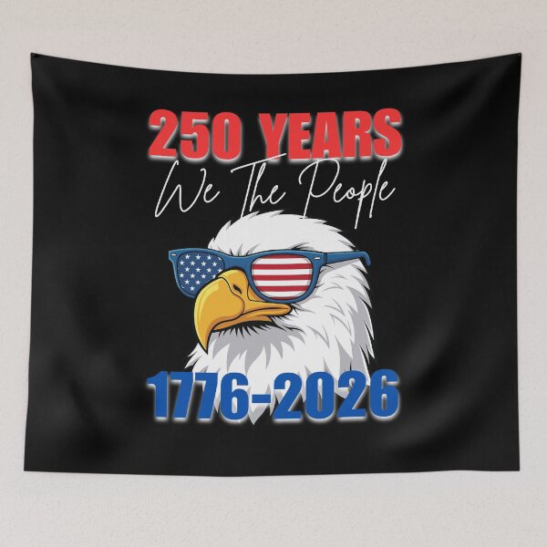 Item preview, 250 Years American 1776-2026 Patriotic Eagle Semi-Quincentennial designed and sold by TeeEnigmaa.