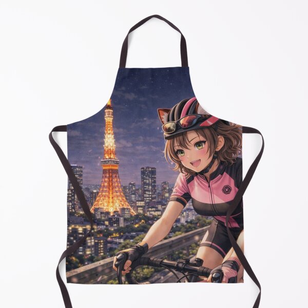 Item preview, Tokyo Night Ride – Cycling Under the Tower Lights designed and sold by RinaWorksJP.