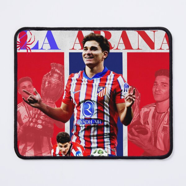 Item preview, Julian Alvarez Atletico Madrid Minimalist Poster - La Arana designed and sold by Af-RT10.