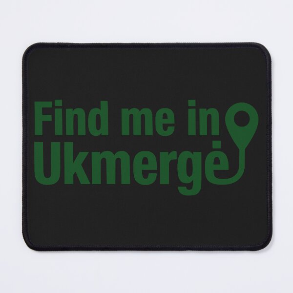 Item preview, Find Me in Ukmergė Green Location Pin designed and sold by EimSol.