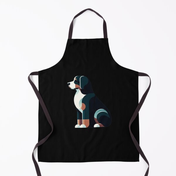 Item preview, Geometric Bernese Dog – Modern Abstract Design designed and sold by Dogandesighn.