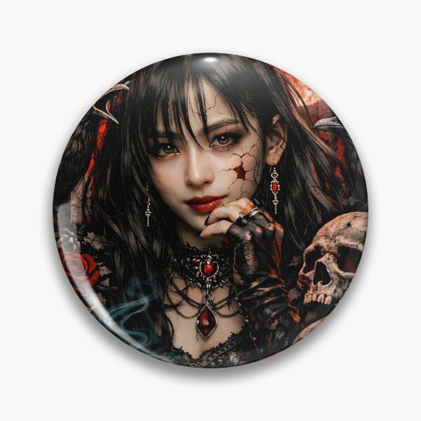 Item preview, Ahyeon BABYMONSTER Raven Queen Crimson Moon  designed and sold by Valereekmerch.