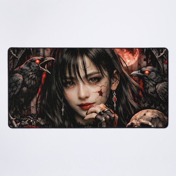 Item preview, Ahyeon BABYMONSTER Raven Queen Crimson Moon designed and sold by Valereekmerch.