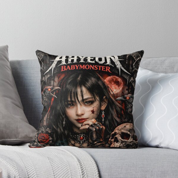 Item preview, Ahyeon BABYMONSTER Raven Queen Crimson Moon  designed and sold by Valereekmerch.
