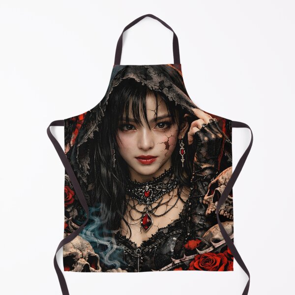 Item preview, Ahyeon BABYMONSTER Black Rose Curse Fanart Sticker designed and sold by Valereekmerch.