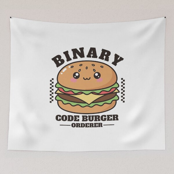 Item preview, Binary code burger orderer designed and sold by Peerless-Prime.