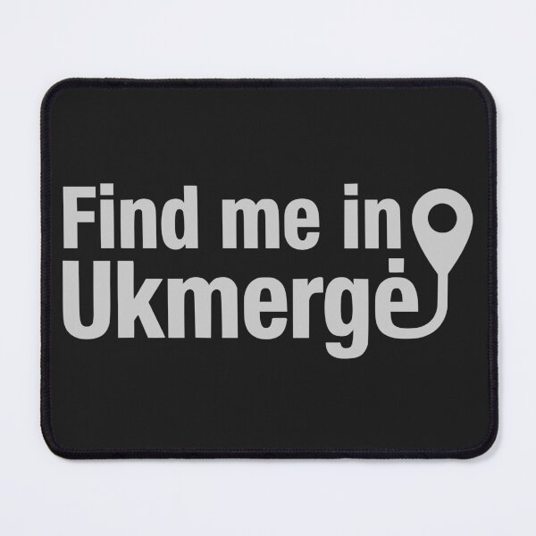 Item preview, Find Me in Ukmergė Silver Location Pin designed and sold by EimSol.
