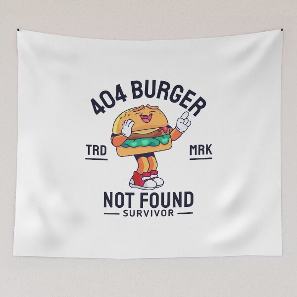 Item preview, 404 burger not found survivor designed and sold by Peerless-Prime.