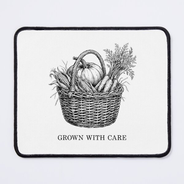 Item preview, Bountiful Wicker Harvest Basket - Farmcore Aesthetic designed and sold by bapupa.